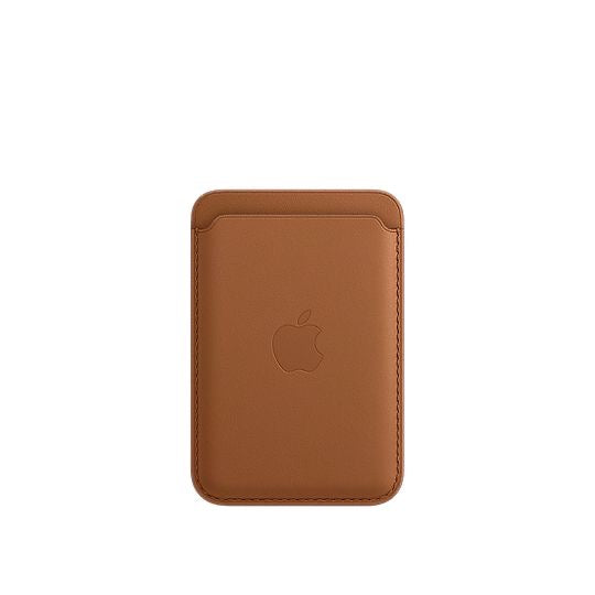 Apple Leather Wallet (Brown)